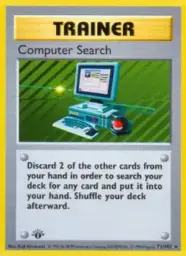 Reference image of Computer Search, Base Set