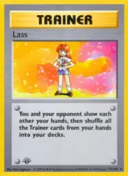 Reference image of Lass, Base Set