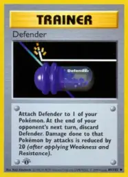 Reference image of Defender, Base Set