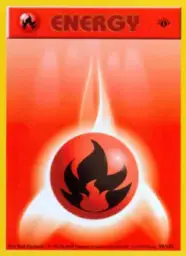 Reference image of Fire Energy, Base Set