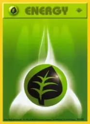 Reference image of Grass Energy, Base Set