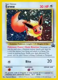 Reference image of Eevee, Wizards Black Star Promos