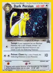 Reference image of Dark Persian, Wizards Black Star Promos