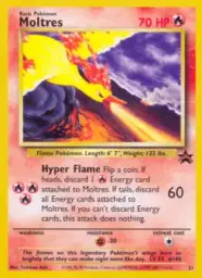 Reference image of Moltres, Wizards Black Star Promos