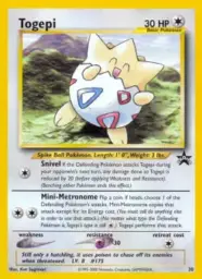 Reference image of Togepi, Wizards Black Star Promos