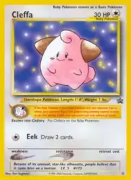 Reference image of Cleffa, Wizards Black Star Promos