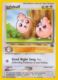 Reference image of Igglybuff, Wizards Black Star Promos