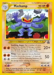 Reference image of Machamp, Wizards Black Star Promos