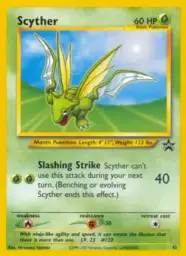 Reference image of Scyther, Wizards Black Star Promos