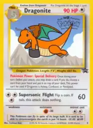 Reference image of Dragonite, Wizards Black Star Promos
