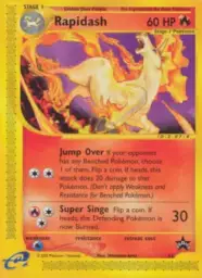 Reference image of Rapidash, Wizards Black Star Promos
