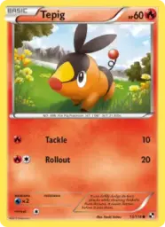 Tepig · Black & White · 15/114