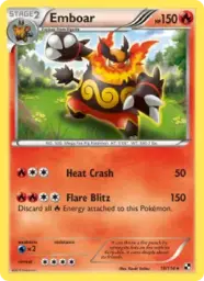 Emboar · Black & White · 19/114