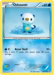 Oshawott · Black & White · 28/114