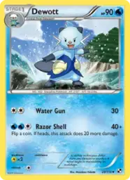 Dewott · Black & White · 29/114