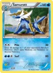 Samurott · Black & White · 31/114