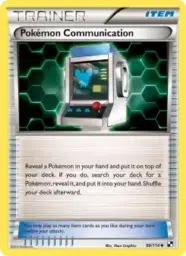 Pokémon Communication · Black & White · 99/114