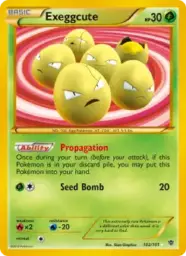 Exeggcute · Plasma Blast · 102/101