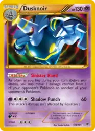 Dusknoir · Plasma Blast · 104/101
