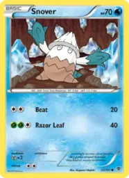 Snover · Plasma Blast · 25/101