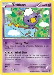 Drifloon · Plasma Blast · 34/101