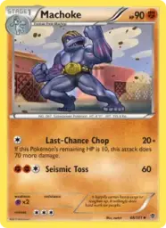 Machoke · Plasma Blast · 48/101