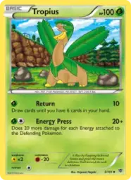 Tropius · Plasma Blast · 5/101
