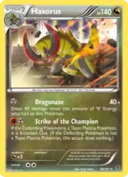 Haxorus · Plasma Blast · 69/101