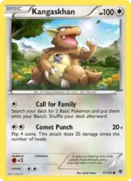 Kangaskhan · Plasma Blast · 71/101