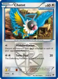 Chatot · Plasma Blast · 77/101