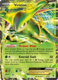 Virizion-EX · Plasma Blast · 9/101