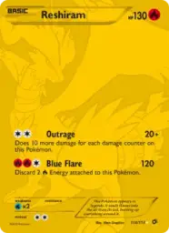 Reshiram · Legendary Treasures · 114/113