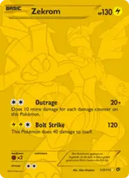 Zekrom · Legendary Treasures · 115/113