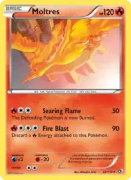 Moltres · Legendary Treasures · 22/113