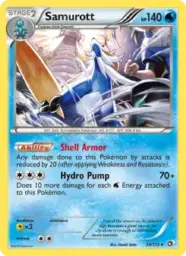 Samurott · Legendary Treasures · 39/113