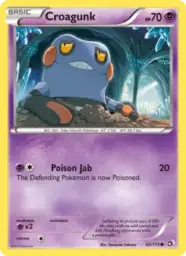 Croagunk · Legendary Treasures · 62/113