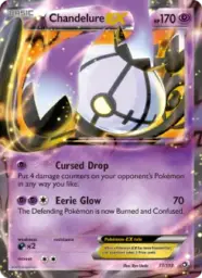 Chandelure-EX · Legendary Treasures · 77/113