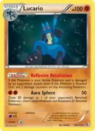 Lucario · Legendary Treasures · 80/113