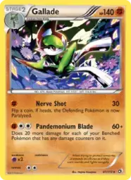 Gallade · Legendary Treasures · 81/113