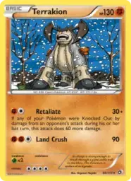 Terrakion · Legendary Treasures · 84/113