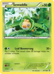 Sewaddle · Legendary Treasures · 9/113