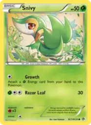 Snivy · Legendary Treasures · RC1/113