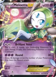 Meloetta-EX · Legendary Treasures · RC11/113