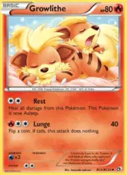 Growlithe · Legendary Treasures · RC4/113