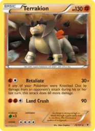 Terrakion · Noble Victories · 73/101
