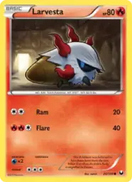 Larvesta · Dark Explorers · 20/108