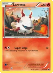 Larvesta · Dark Explorers · 21/108