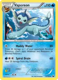 Vaporeon · Dark Explorers · 25/108