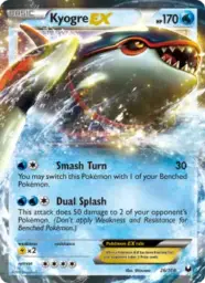 Kyogre-EX · Dark Explorers · 26/108
