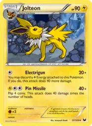 Jolteon · Dark Explorers · 37/108